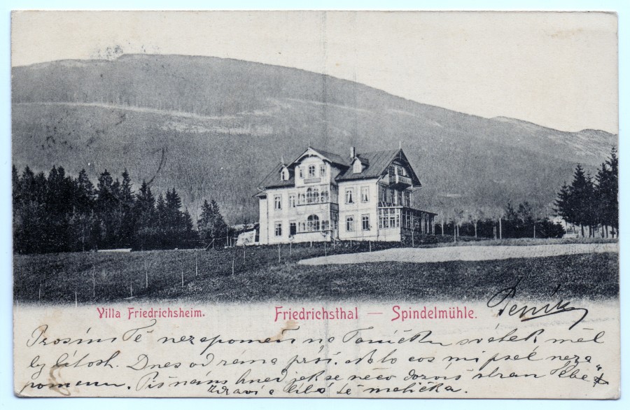 Historical photos | Hotel Start | Špindlerův Mlýn