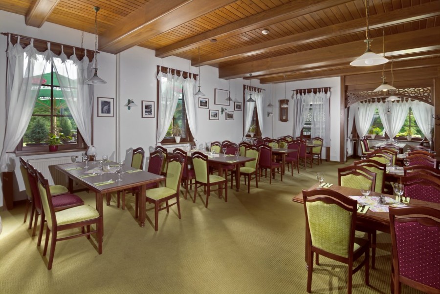 Restaurant, Hotel Start, Spindlermühle