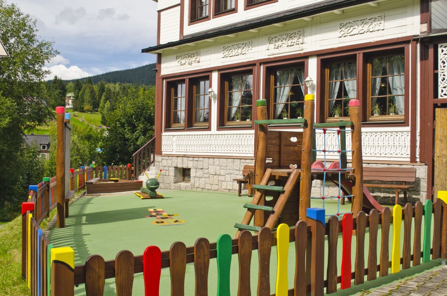 Kinderspielplatz, Hotel Start, Spindlermühle