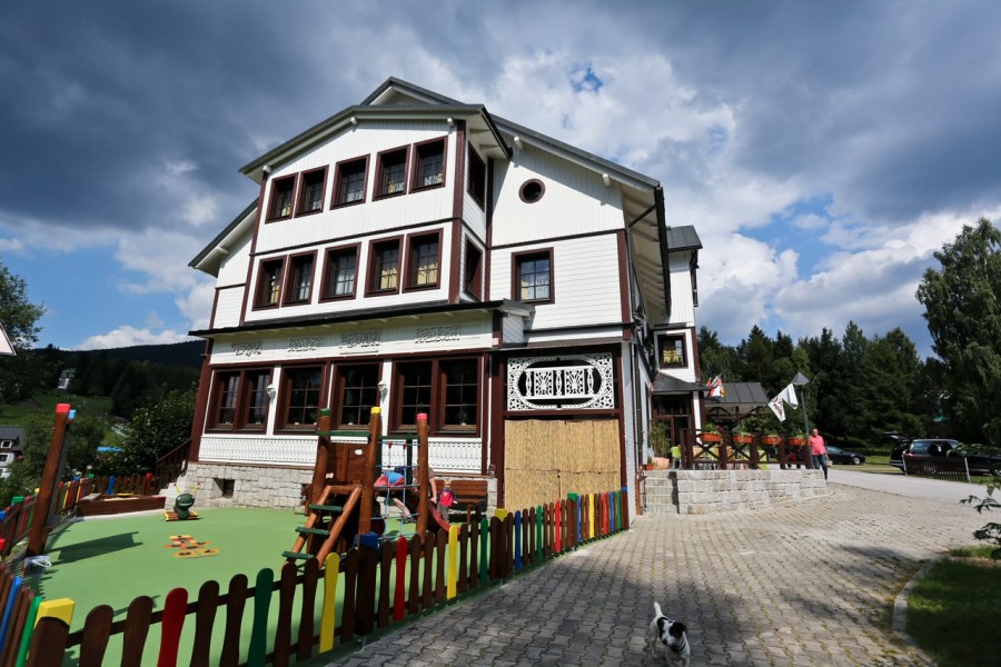 Kinderspielplatz, Hotel Start, Spindlermühle