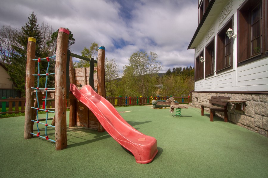Slide at the playground | Špindlerův Mlýn | Hotel Start