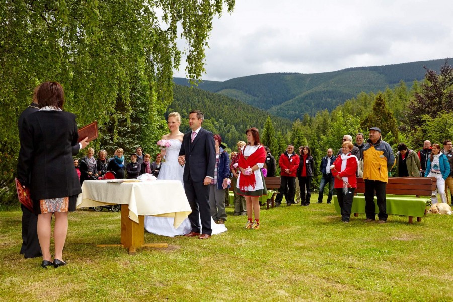 Wedding in the mountains, Hotel Start, Spindleruv Mlyn